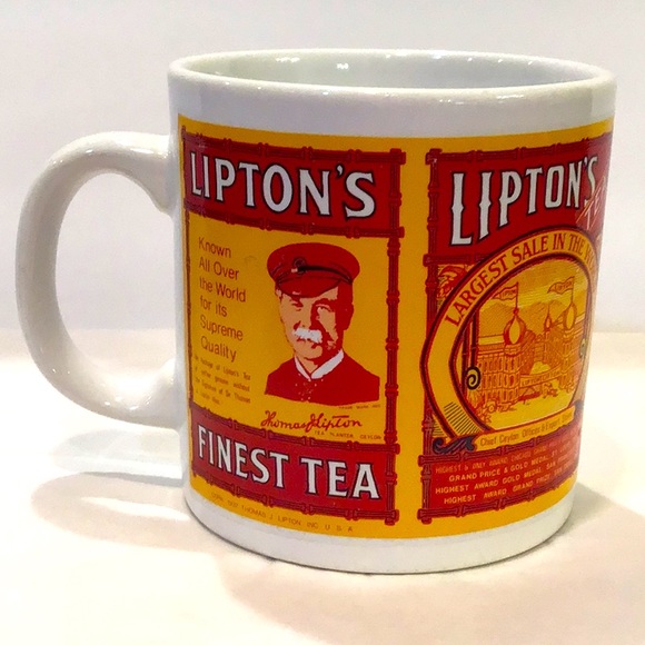 Collectible Lipton’s Tea mug FPC London - Picture 1 of 6